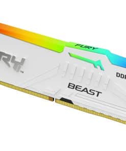 Kingston Technology FURY Beast 16GB 5600MT/s DDR5 CL36 DIMM White RGB EXPO