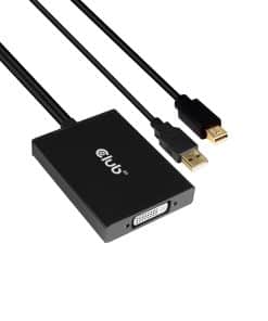 CLUB3D MiniDisplayPort 1.2a to Dual Link DVI-D Active Adapter - Afbeelding 7