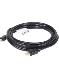 CLUB3D Mini DisplayPort 1.2 HBR2 Cable M/M 2meter 4K60Hz - Afbeelding 2