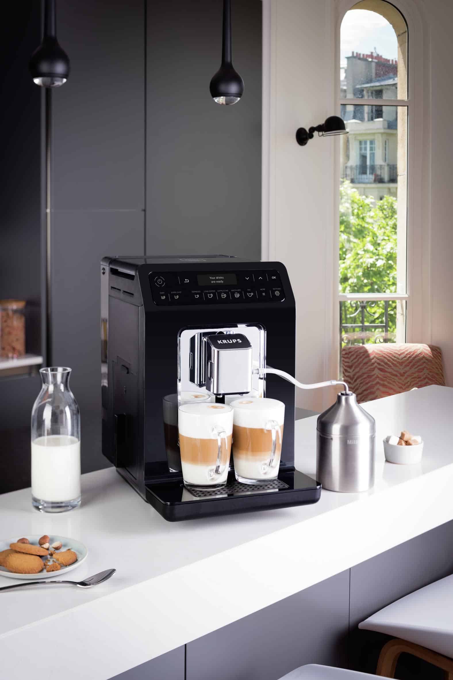 Krups Evidence volautomatische espressomachine - zwart EA8908 - Afbeelding 3