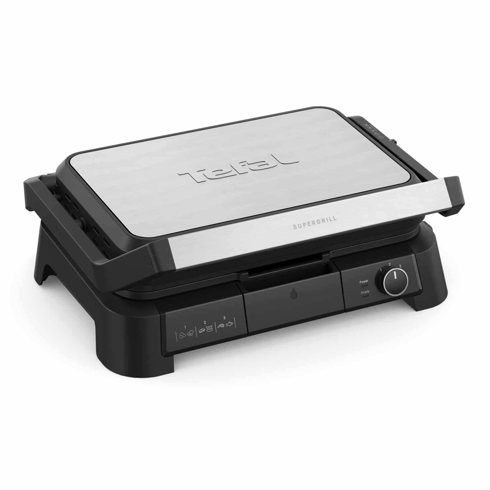 Tefal SuperGrill 3-in-1 XL SuperGrill 3-in-1 GC520D XL contactgrill, barbecue en ovenstand