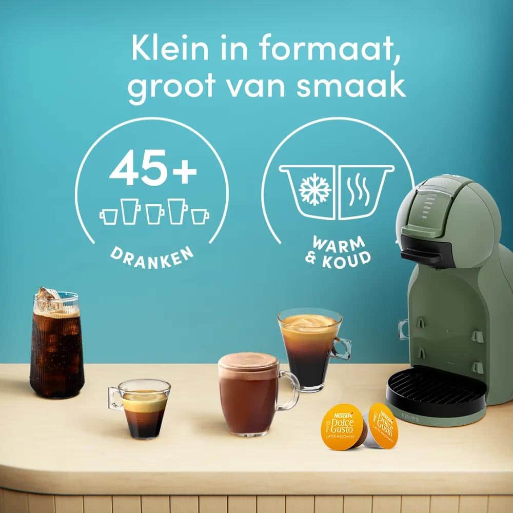Krups Mini Me NESCAFÉ Dolce Gusto 2 KP1433 koffiecupmachine - Afbeelding 6
