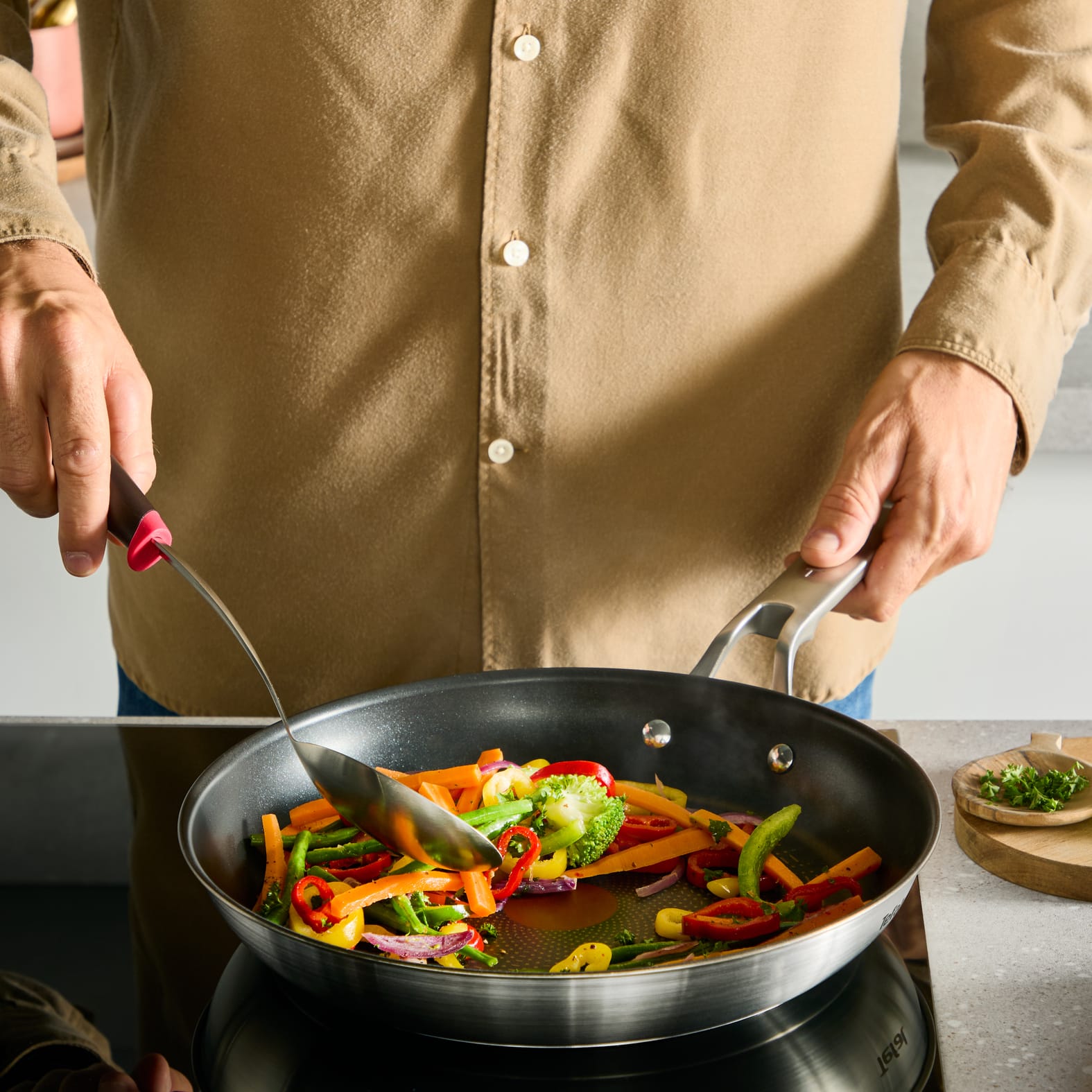 Tefal Extreme keramische koekenpan 24 cm - inductie - Afbeelding 8