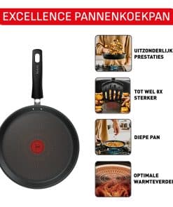 Tefal Excellence Pannenkoekpan 25 cm - inductie