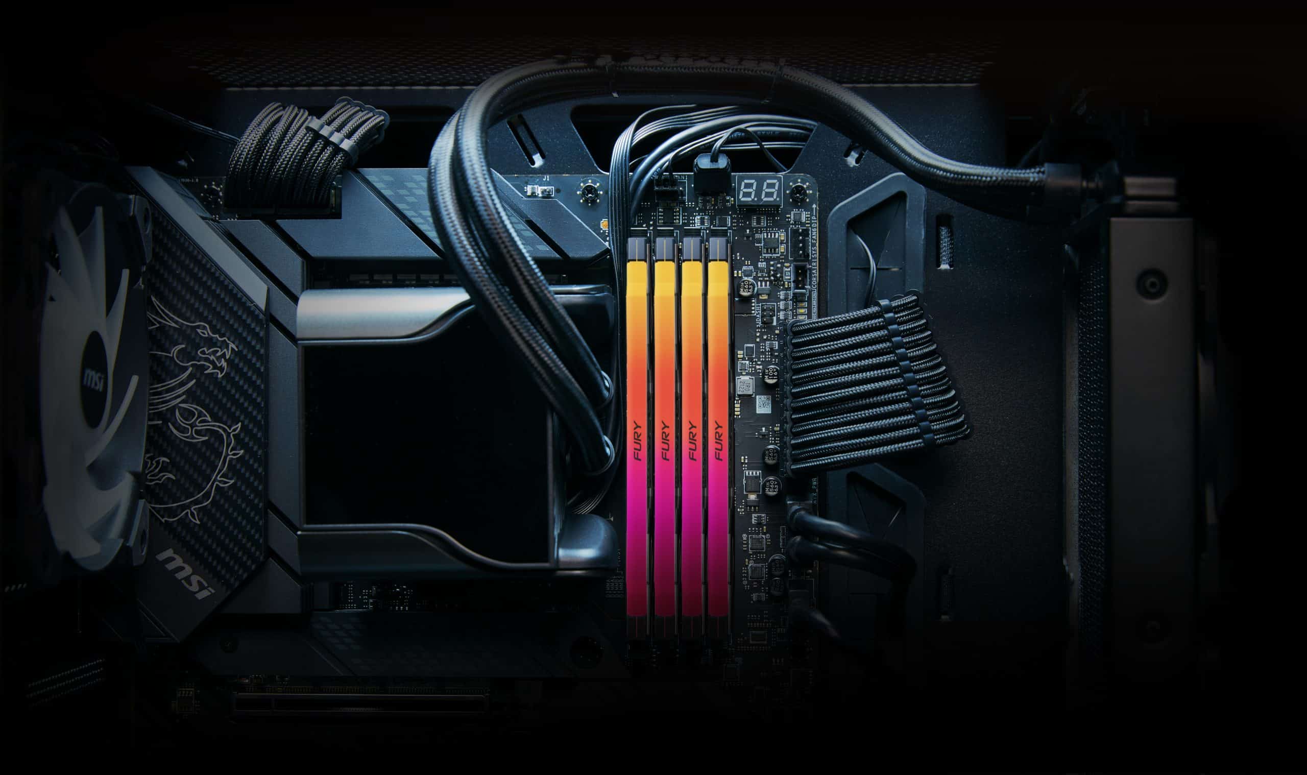 Kingston Technology FURY 48GB 6400MT/s DDR5 CL32 DIMM Renegade RGB XMP - Afbeelding 7