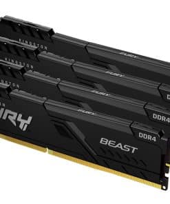 Kingston Technology FURY Beast 64GB 3600MT/s DDR4 CL18 DIMM (Kit van 4) Black