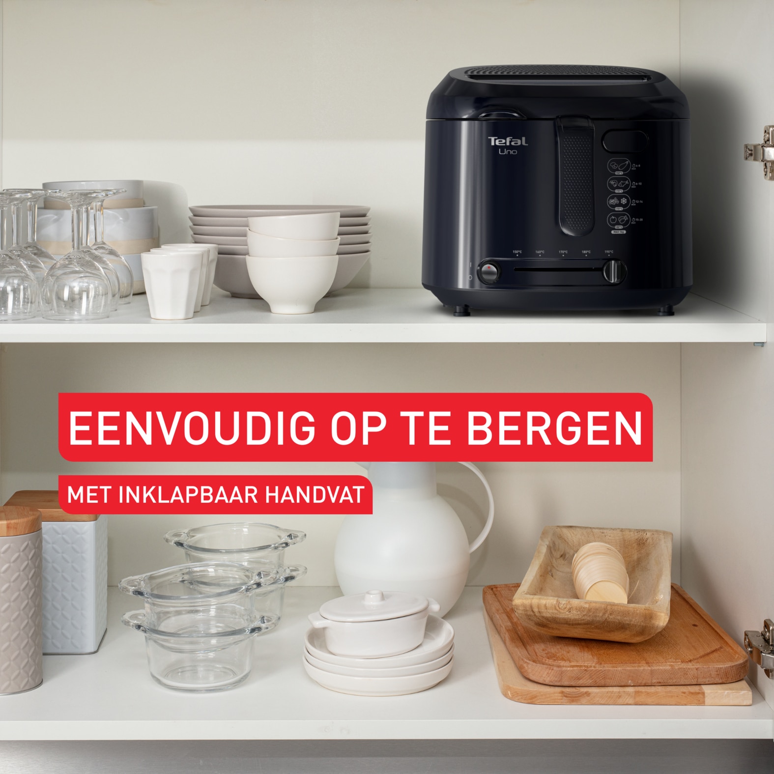 Tefal Uno friteuse FF2038 1 kg inhoud - Afbeelding 4