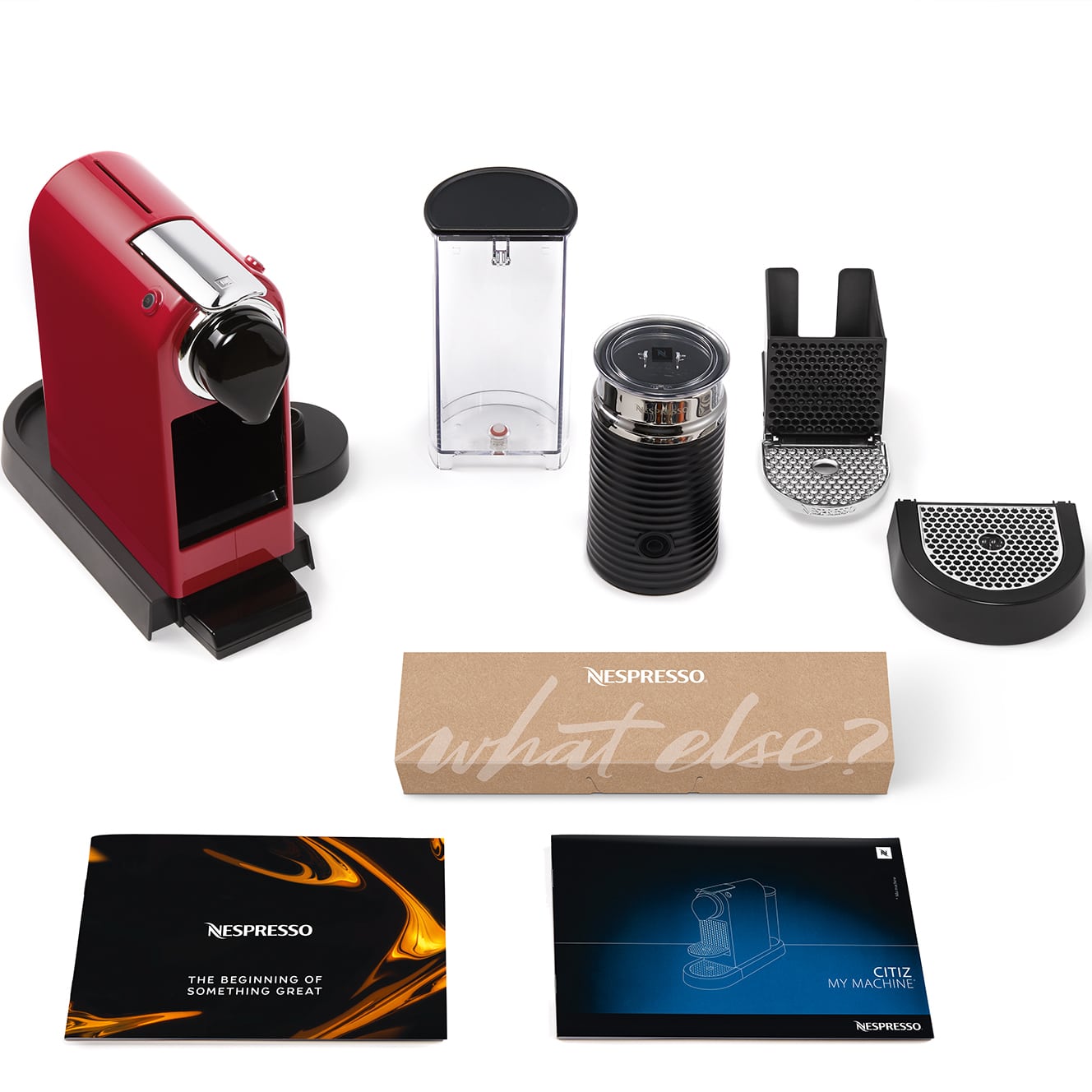 Krups Nespresso CitiZ&Milk espressomachine - Cherry Red XN7615 - Afbeelding 5