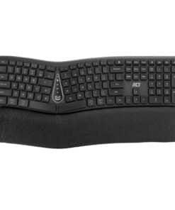 ACT Ergonomisch Bluetooth toetsenbord, multi-connect (QWERTY/US layout)