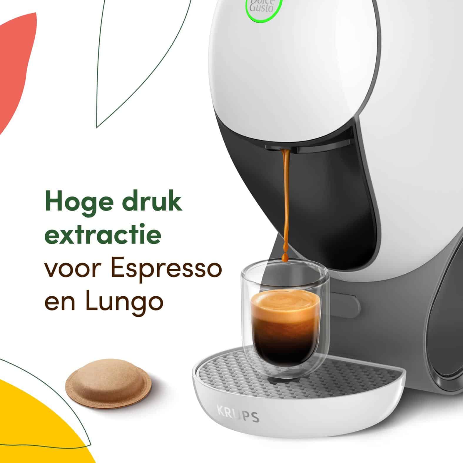 Krups NESCAFÉ DOLCE GUSTO NESCAFÉ Dolce Gusto YY5677 NEO Caffè koffiemachine wit - Afbeelding 6