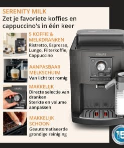 Krups Serenity Milk EA402H volautomatische koffiemachine - Afbeelding 6