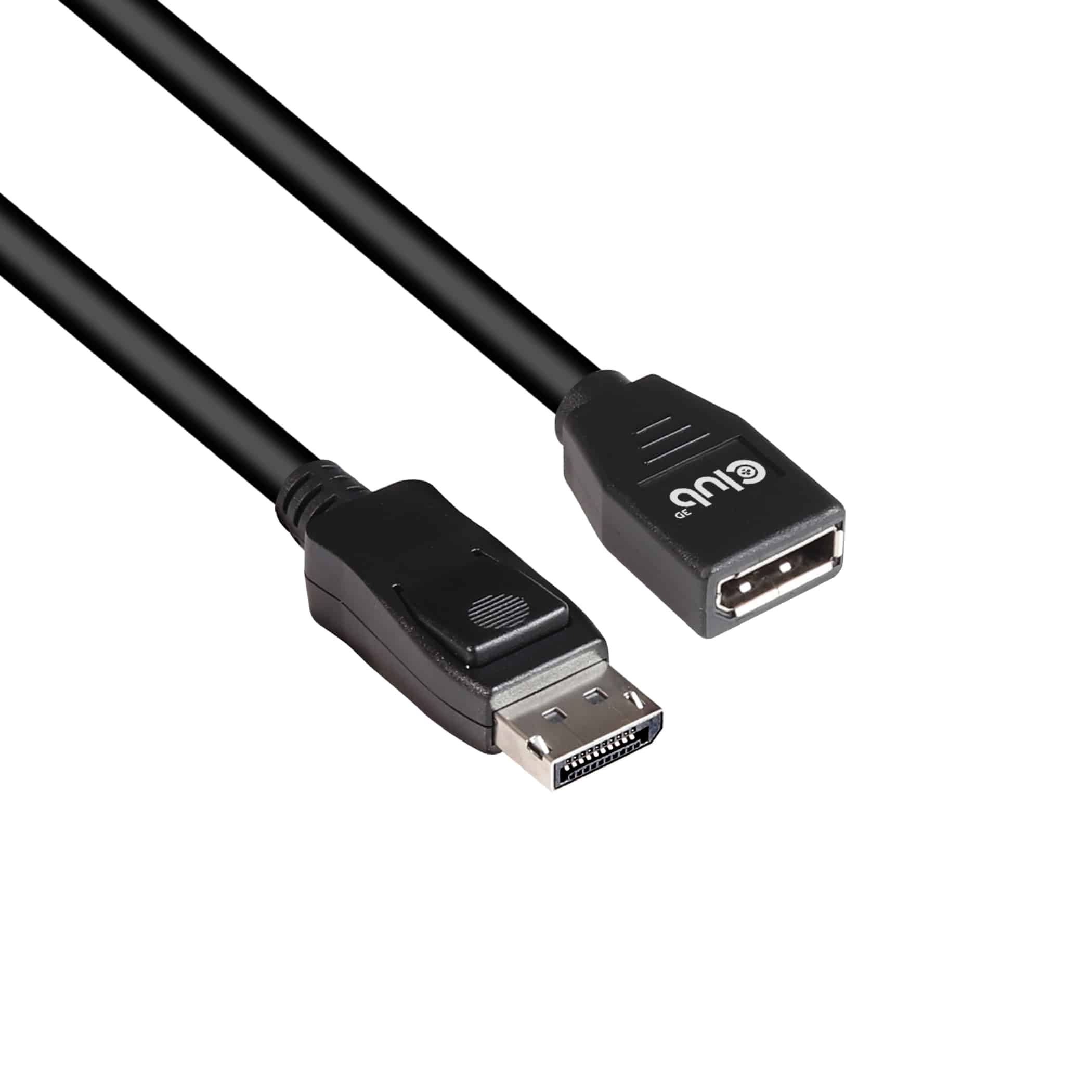 CLUB3D DisplayPort 1.4 Extension Cable 8K60Hz DSC 1.2 HBR3 HDR Bidirectional M/F 3m/9.84ft - Afbeelding 4