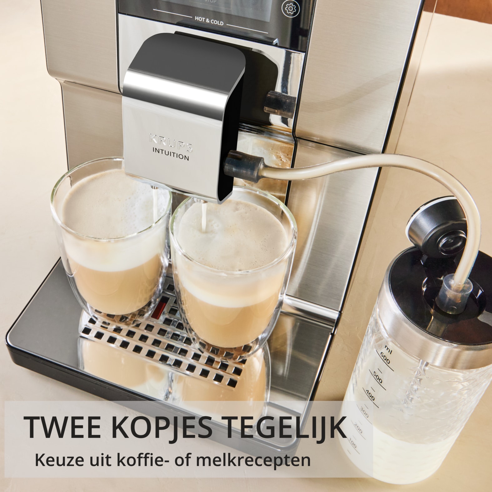 Krups Intuition Experience Hot&Cold EA879E volautomatische koffiemachine - Afbeelding 6