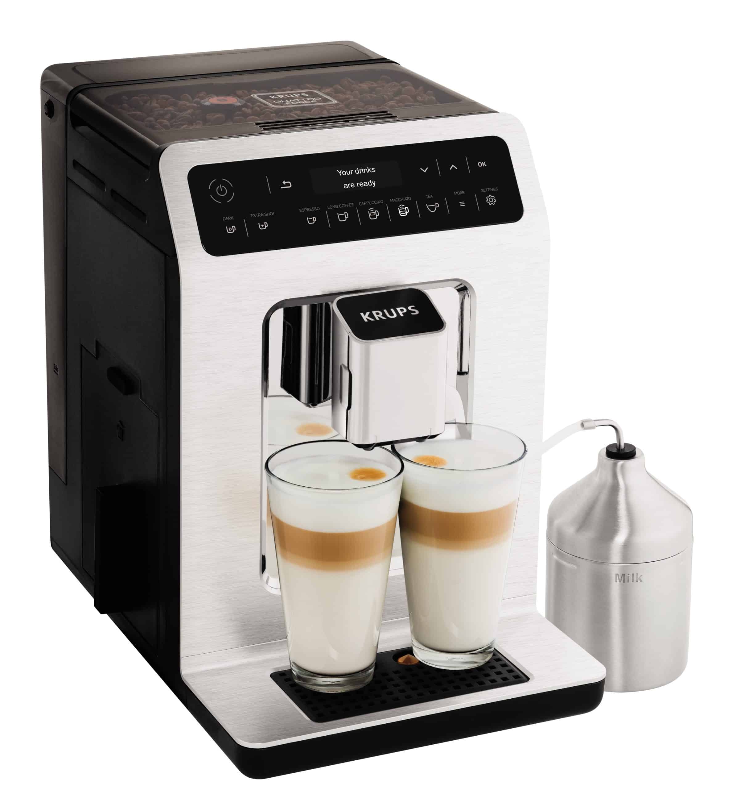 Krups Evidence volautomatische espressomachine - Chrome EA891C - Afbeelding 8