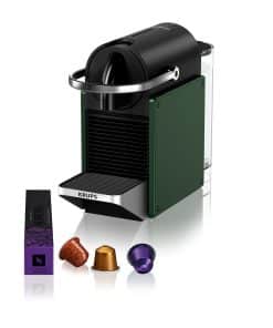 Krups Pixie XN3063 koffiemachine, donkergroen
