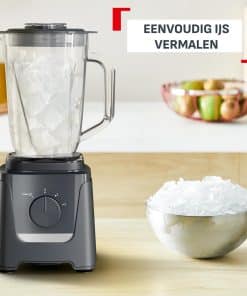 Tefal Blendforce 3 BL585B Blender - 2 snelheden en pulsfunctie - 1,25 L - kunststof kan - Afbeelding 6