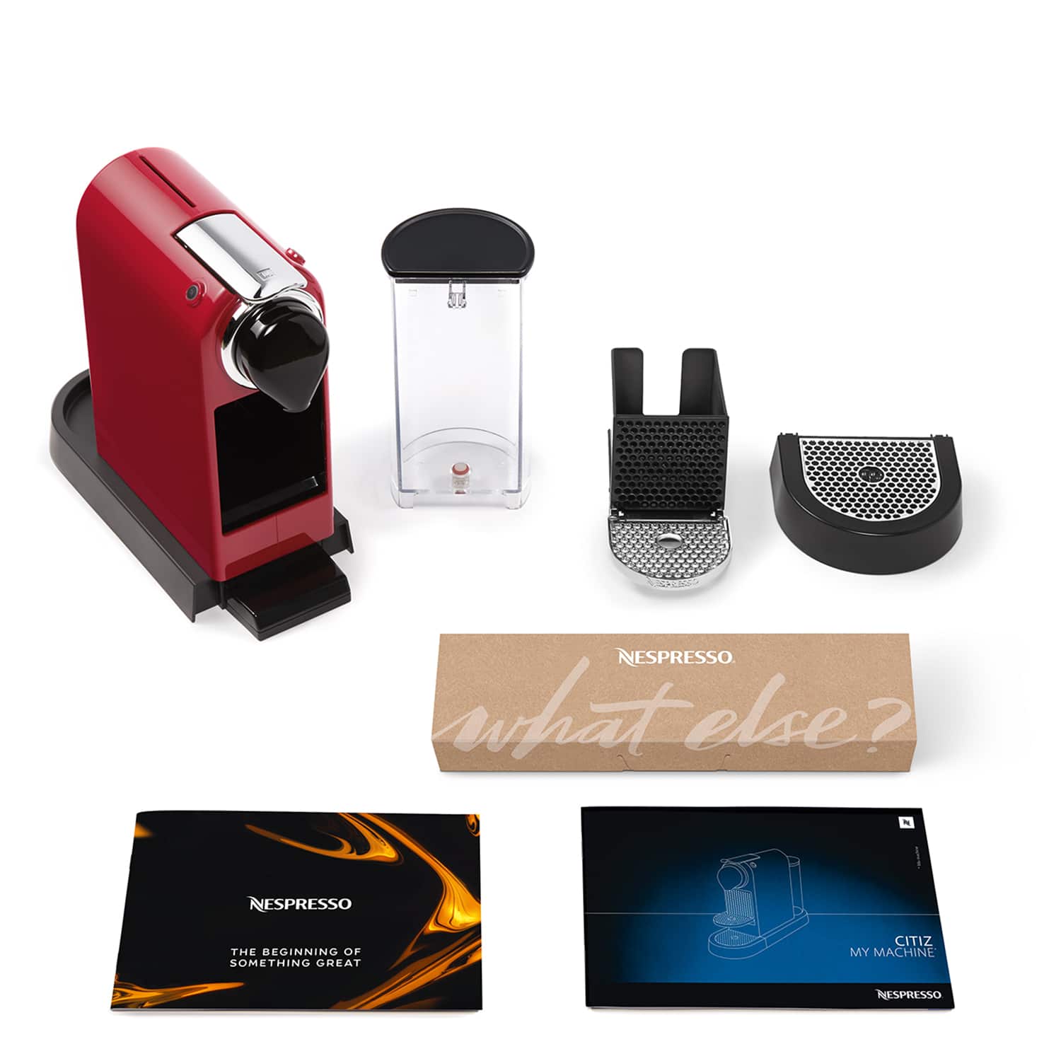 Krups Nespresso CitiZ espressomachine - Cherry red XN7415 - Afbeelding 4