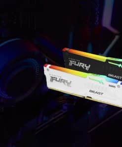 Kingston Technology FURY Beast 32GB 5600MT/s DDR5 CL36 DIMM White RGB EXPO - Afbeelding 5