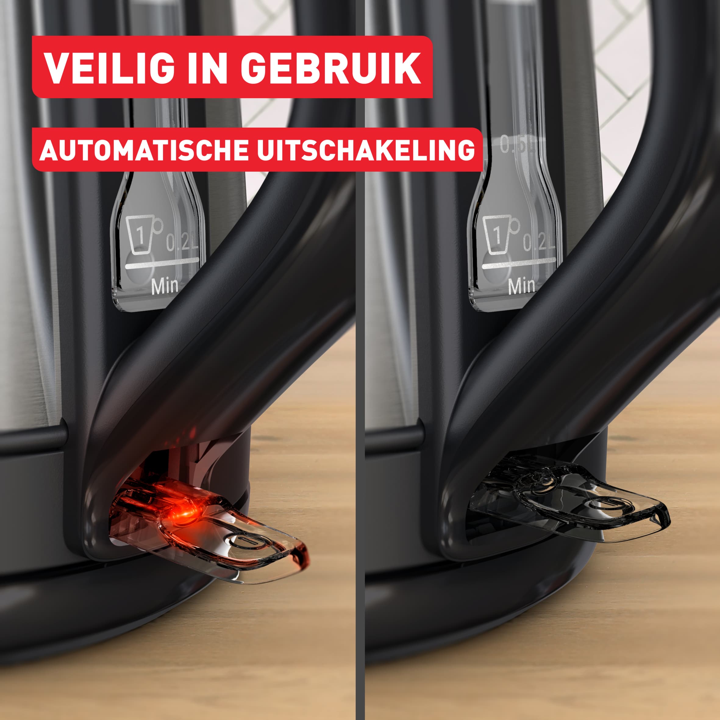 Tefal Subito Mini KO5S2D 1L waterkoker - Afbeelding 8