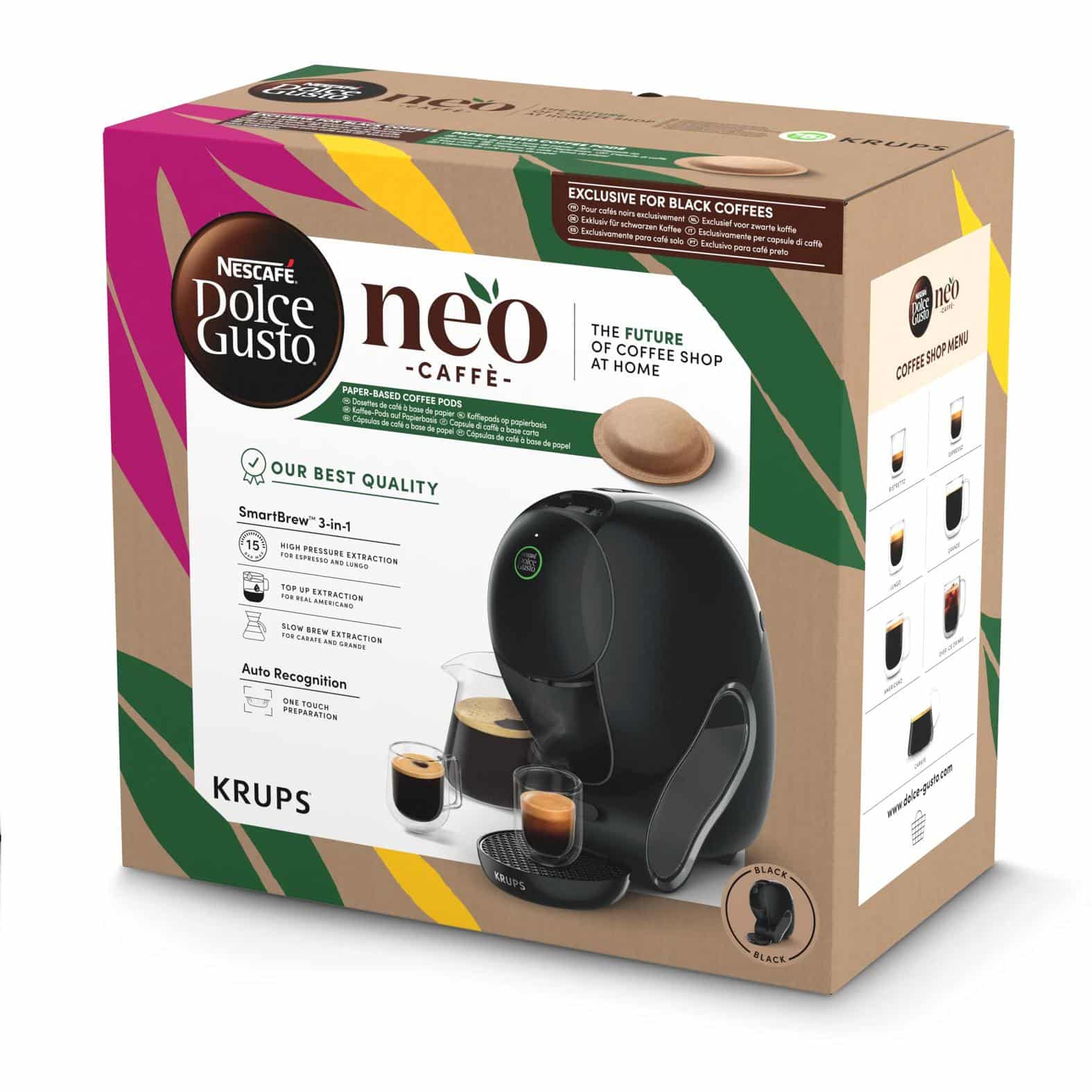 Krups NESCAFÉ DOLCE GUSTO NESCAFÉ Dolce Gusto YY5677 NEO Caffè koffiemachine wit - Afbeelding 2